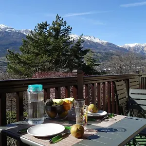 Les Vignes N°6 : Très Bel équipé Avec Vue Appartement Saint-Sauveur (Hautes-Alpes)